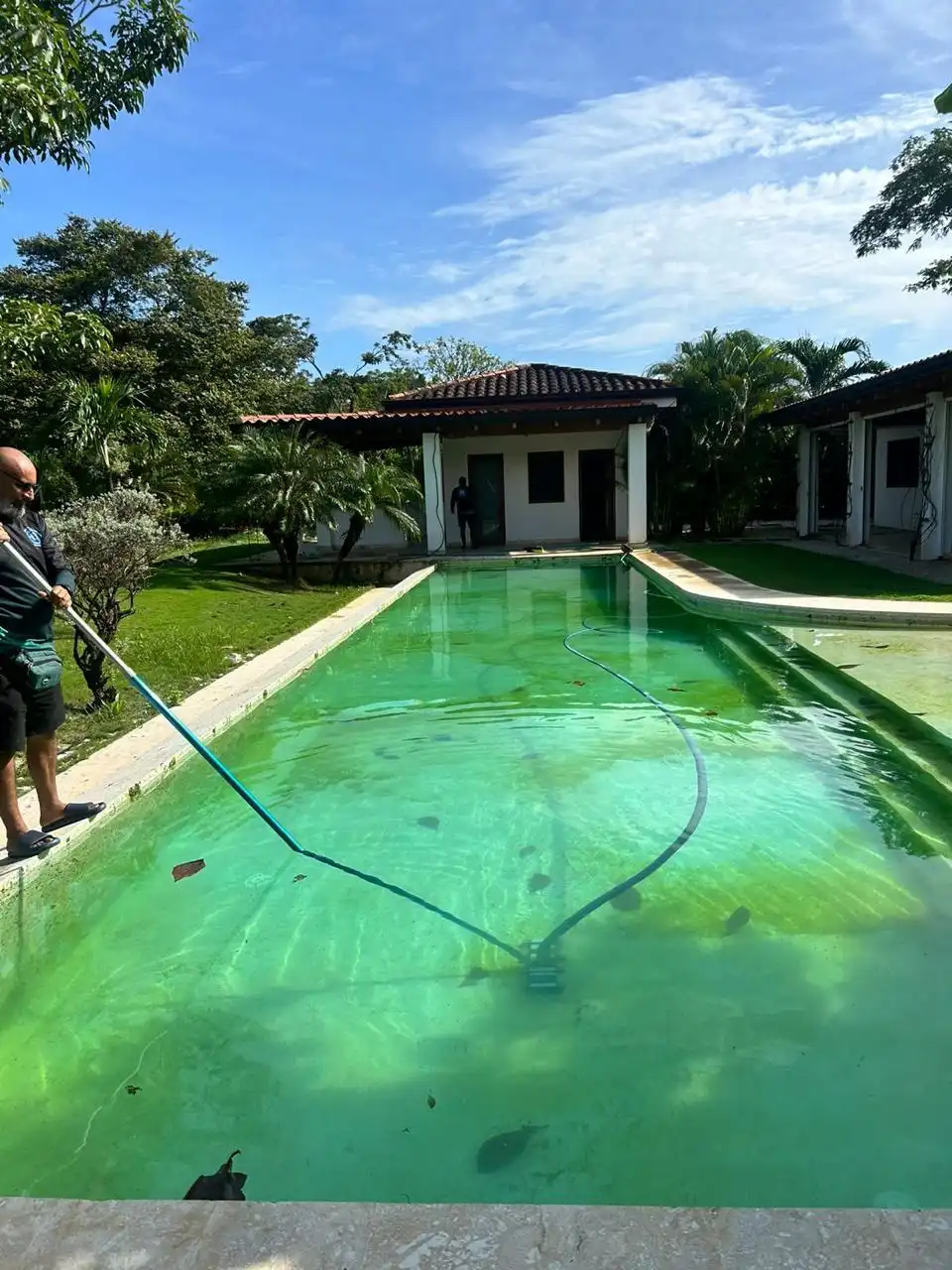 Mantenimiento de piscinas en Guanacaste